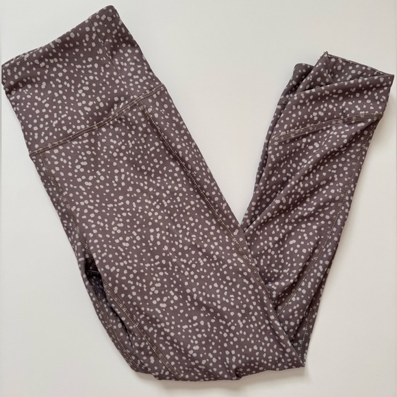 RBX Women's Leggings Size Small With Crossover Ankle Design and Polka Dot Print - Picture 6 of 6